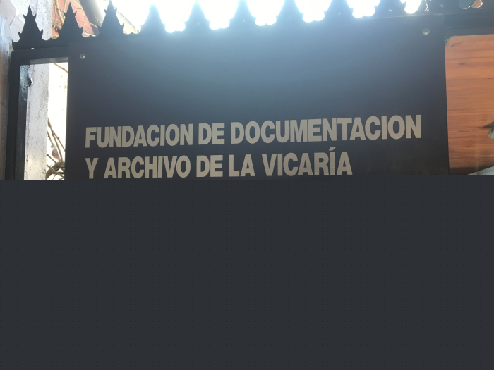 sign outside of the current vicariate